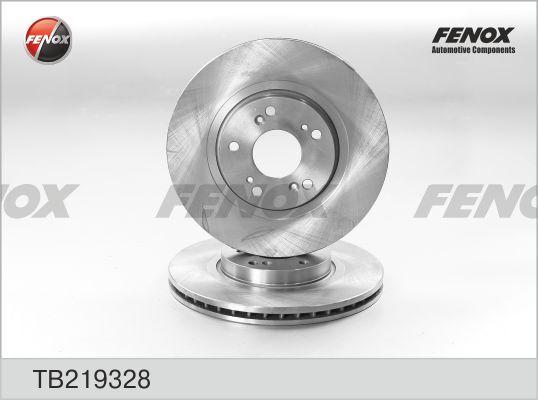 Fenox TB219328 - Гальмівний диск autozip.com.ua