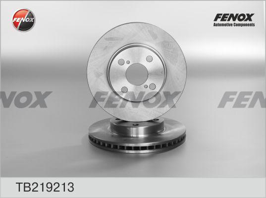 Fenox TB219213 - Гальмівний диск autozip.com.ua