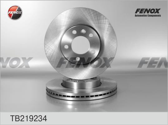 Fenox TB219234 - Гальмівний диск autozip.com.ua