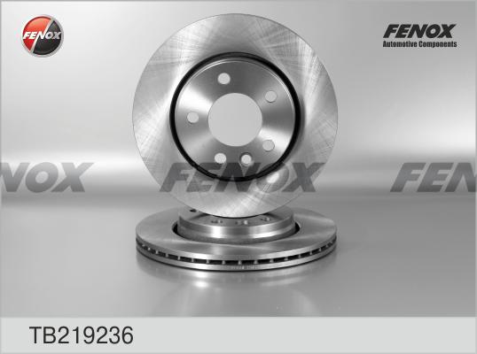 Fenox TB219236 - Гальмівний диск autozip.com.ua