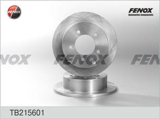 Fenox TB215601 - Гальмівний диск autozip.com.ua