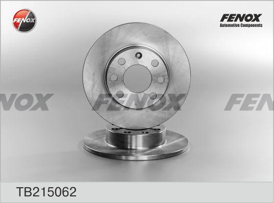 Fenox TB215062 - Гальмівний диск autozip.com.ua