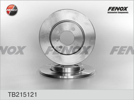 Fenox TB215121 - Гальмівний диск autozip.com.ua