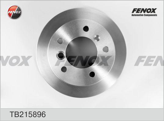 Fenox TB215896 - Гальмівний диск autozip.com.ua