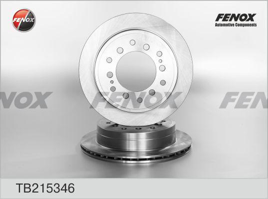 Fenox TB215346 - Гальмівний диск autozip.com.ua