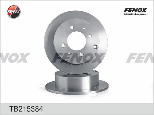 Fenox TB215384 - Гальмівний диск autozip.com.ua