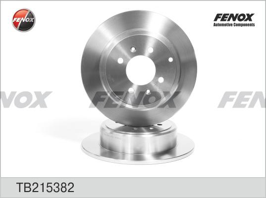 Fenox TB215382 - Гальмівний диск autozip.com.ua