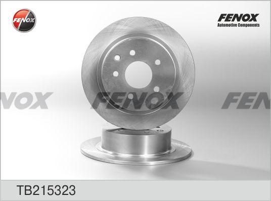 Fenox TB215323 - Гальмівний диск autozip.com.ua