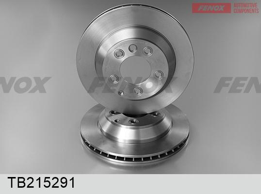 Fenox TB215291 - Гальмівний диск autozip.com.ua