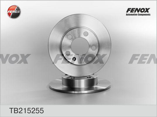 Fenox TB215255 - Гальмівний диск autozip.com.ua