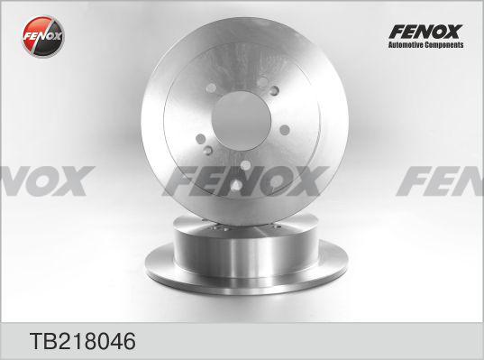 Fenox TB218046 - Гальмівний диск autozip.com.ua