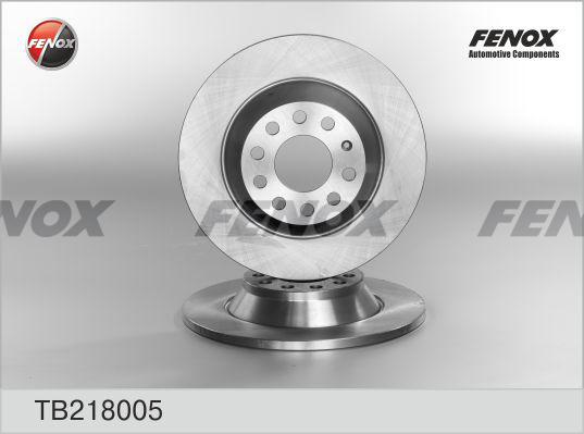 Fenox TB218005 - Гальмівний диск autozip.com.ua
