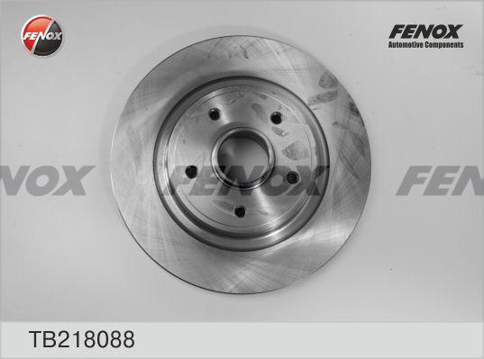 Fenox TB218088 - Гальмівний диск autozip.com.ua