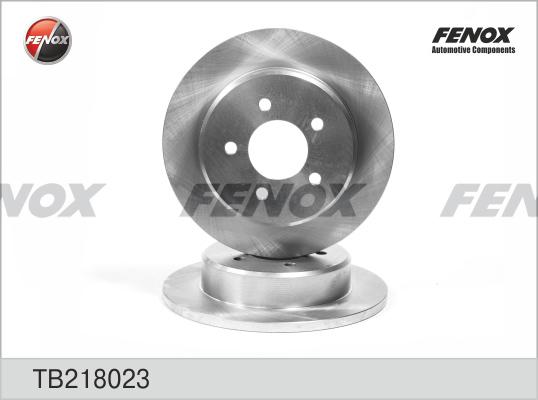 Fenox TB218023 - Гальмівний диск autozip.com.ua