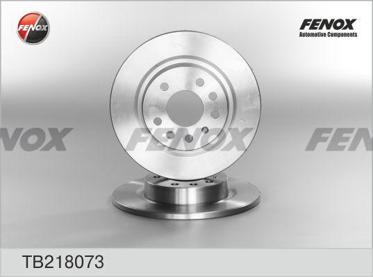 Fenox TB218073 - Гальмівний диск autozip.com.ua