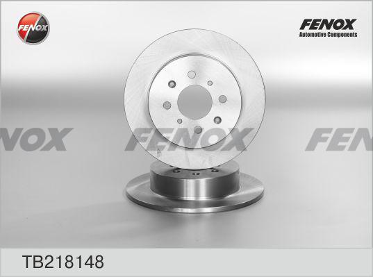 Fenox TB218148 - Гальмівний диск autozip.com.ua