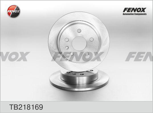 Fenox TB218169 - Гальмівний диск autozip.com.ua