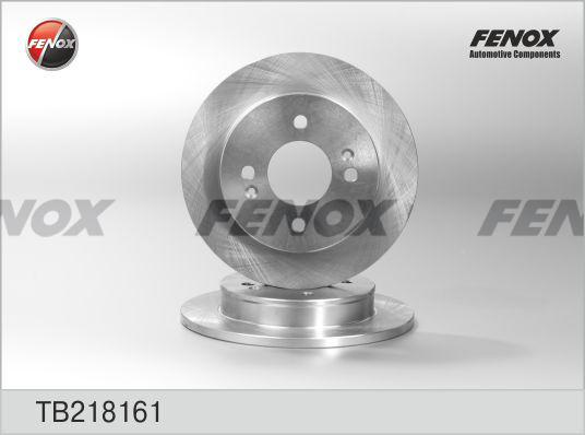 Fenox TB218161 - Гальмівний диск autozip.com.ua