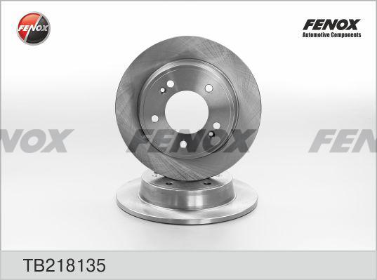 Fenox TB218135 - Гальмівний диск autozip.com.ua