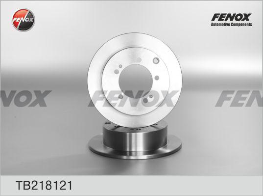 Fenox TB218121 - Гальмівний диск autozip.com.ua