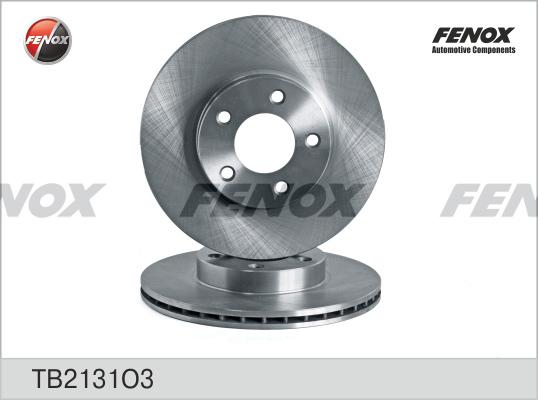 Fenox TB2131O3 - Гальмівний диск autozip.com.ua