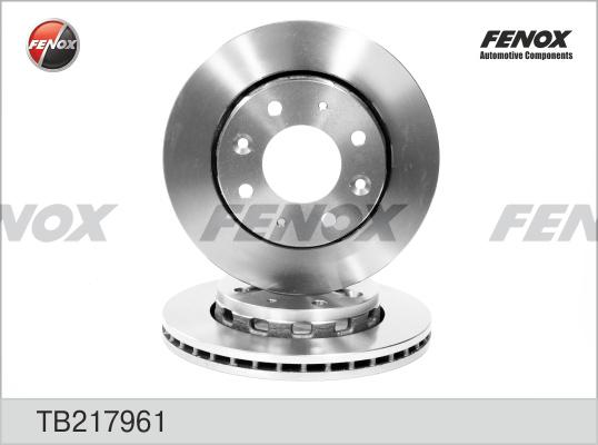 Fenox TB217961 - Гальмівний диск autozip.com.ua