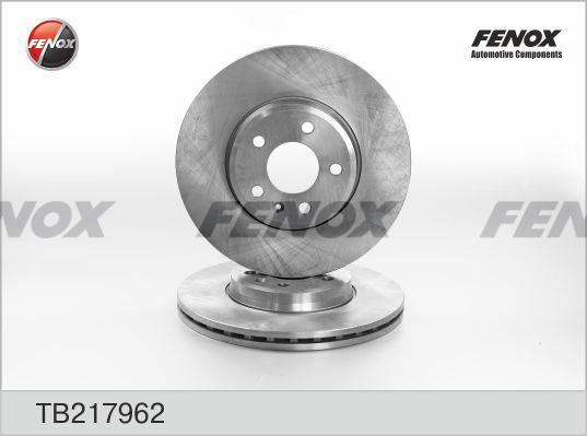 Fenox TB217962 - Гальмівний диск autozip.com.ua