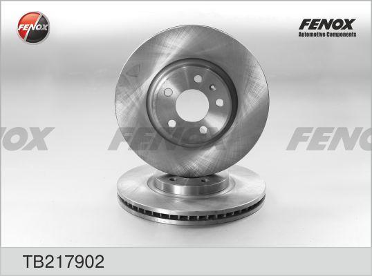 Fenox TB217902 - Гальмівний диск autozip.com.ua