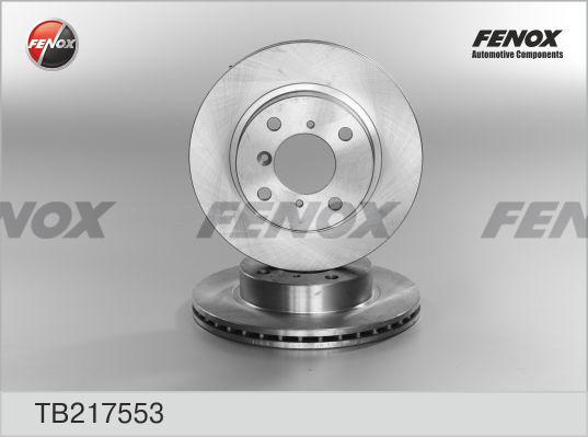 Fenox TB217553 - Гальмівний диск autozip.com.ua