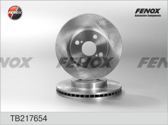 Fenox TB217654 - Гальмівний диск autozip.com.ua