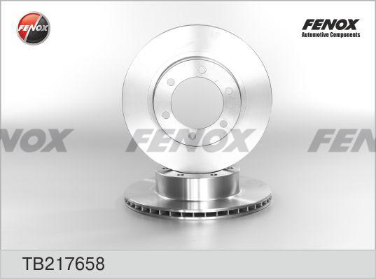 Fenox TB217658 - Гальмівний диск autozip.com.ua