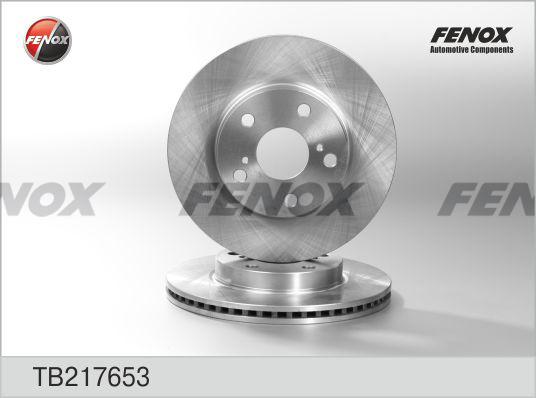 Fenox TB217653 - Гальмівний диск autozip.com.ua
