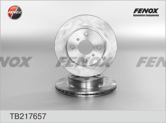 Fenox TB217657 - Гальмівний диск autozip.com.ua