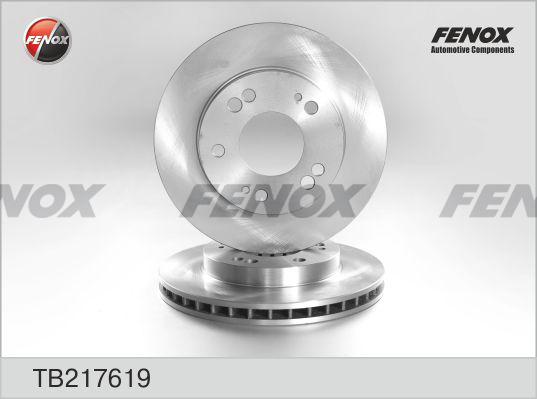 Fenox TB217619 - Гальмівний диск autozip.com.ua