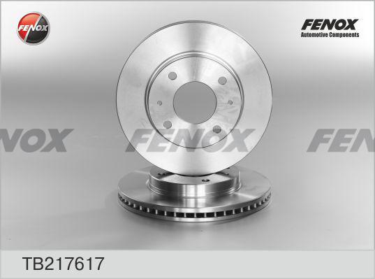 Fenox TB217617 - Гальмівний диск autozip.com.ua