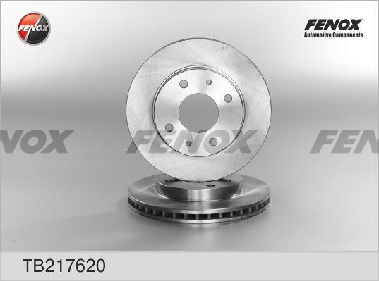 Fenox TB217620 - Гальмівний диск autozip.com.ua