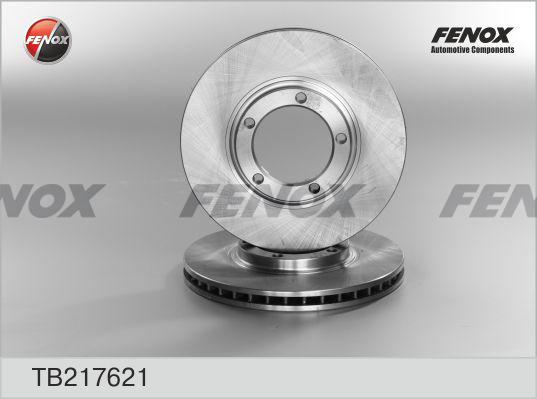 Fenox TB217621 - Гальмівний диск autozip.com.ua