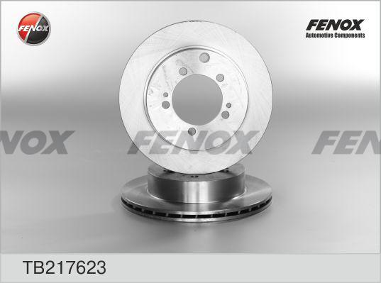Fenox TB217623 - Гальмівний диск autozip.com.ua