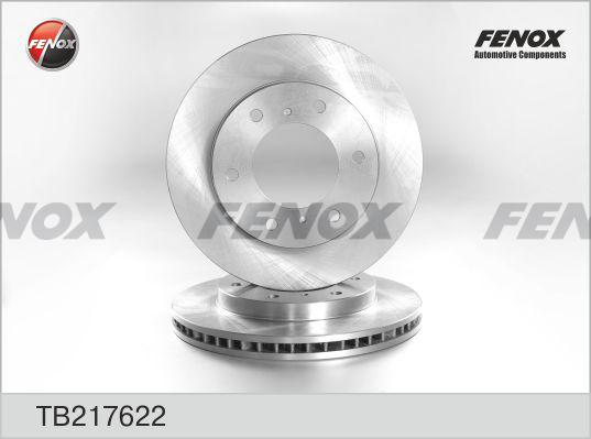 Fenox TB217622 - Гальмівний диск autozip.com.ua
