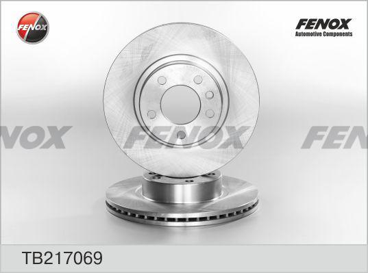 Fenox TB217069 - Гальмівний диск autozip.com.ua