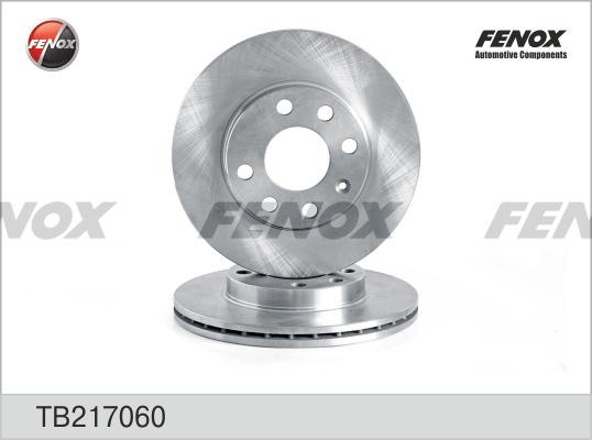 Fenox TB217060 - Гальмівний диск autozip.com.ua