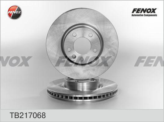 Fenox TB217068 - Гальмівний диск autozip.com.ua