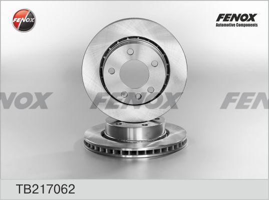 Fenox TB217062 - Гальмівний диск autozip.com.ua