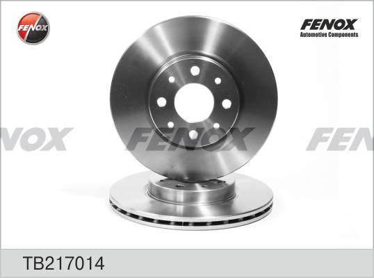 Fenox TB217014 - Гальмівний диск autozip.com.ua