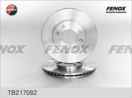 Fenox TB217082 - Гальмівний диск autozip.com.ua