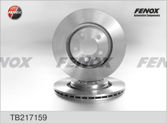 Fenox TB217159 - Гальмівний диск autozip.com.ua