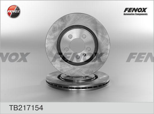 Fenox TB217154 - Гальмівний диск autozip.com.ua