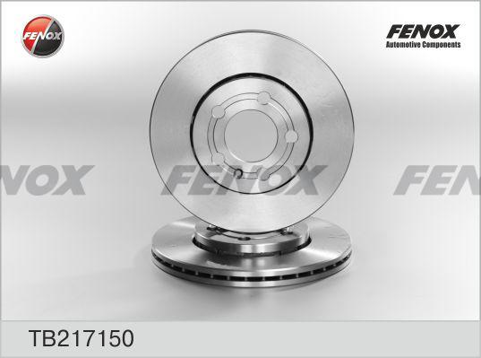 Fenox TB217150 - Гальмівний диск autozip.com.ua