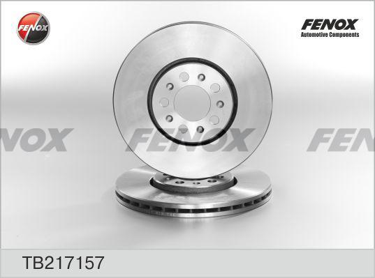 Fenox TB217157 - Гальмівний диск autozip.com.ua