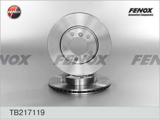 Fenox TB217119 - Гальмівний диск autozip.com.ua